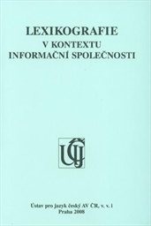 Lexikografie v kontextu informační společnosti