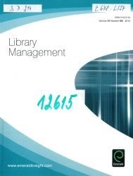 Library management
(Vol. 27, N. 6/7, 2006,)