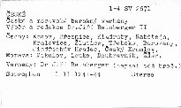 České a moravské barokní varhany II