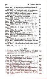 De l'esprit des lois
(I)