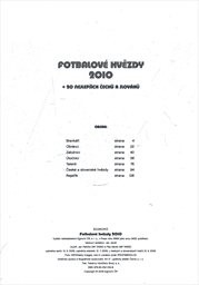 Fotbalové hvězdy 2010 + 20 nejlepších Čechů a Slováků