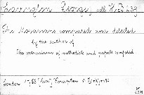 The Moravians compared and detected