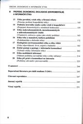 Obecná, ekonomická a informační etika