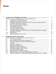 Molekulární biologie a genetika nádorů