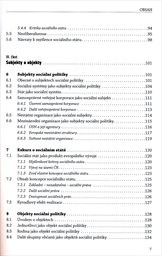 Úvod do teorie a metodologie sociální politiky