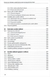 Úvod do teorie a metodologie sociální politiky