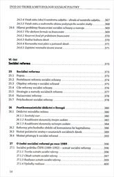 Úvod do teorie a metodologie sociální politiky