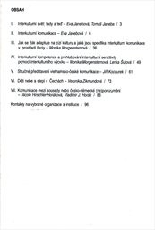 Interkulturní komunikace ve škole