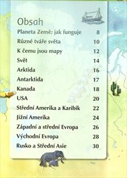 Atlas světa plný obrázků