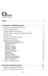 Sociologie v architektonick&eacute; a urbanistick&eacute; tvorbě