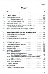 Výhrada svědomí jako součást svobody myšlení, svědomí a náboženského vyznání