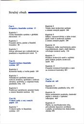 Peněžní a kapitálové trhy