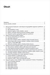 Doprava a geografická organizace společnosti v Česku