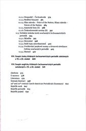 Čechoamerická periodika 19. a 20. století