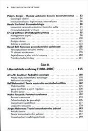 Soudobá sociologická teorie