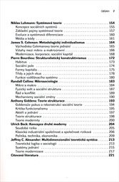 Soudobá sociologická teorie