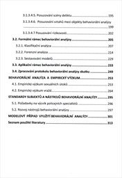 Behaviorální analýza