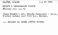 Skladby na verše Jiřího Wolkera