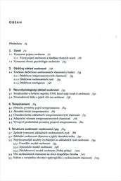 Psychologie osobnosti