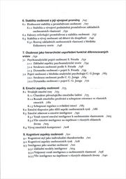 Psychologie osobnosti