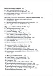 Psychologie osobnosti
