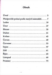 Pranostiky šumavsk&eacute;ho lidu