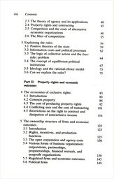 Economic behavior and institutions