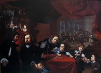 Podobizna řezače drahokamů Dionysia Miseroniho a jeho rodiny