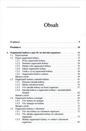 Organizační kultura a její změna