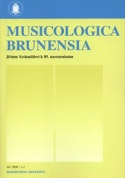 Musicologica Brunensia