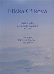 Čtyři skladby pro housle (klarinet) a klav&iacute;r