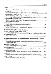 Československé právo a právní věda v meziválečném období (1918-1938) a jejich místo ve střední Evropě
(Svazek 2)