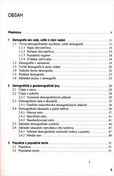 Demografické metody a analýzy