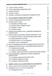 Strategický management změn a znalostí