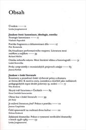 Česk&aacute; literatura rozhran&iacute; a okraje