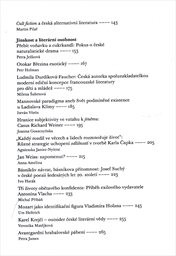 Česk&aacute; literatura rozhran&iacute; a okraje