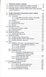 Základy empirického výzkumu pedagogických jevů