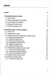 Kriminalita etnických menšin a cizinců
