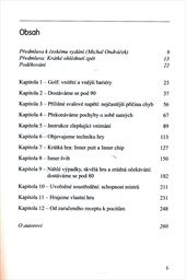 Inner Game pro golfisty