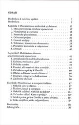 Pluralismus, multikulturalismus a přistěhovalci