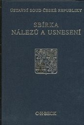 Sbírka nálezů a usnesení
                        (Svazek 54, ročník 2009 - III. díl)
                    