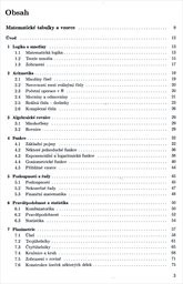 Matematické, fyzikální a chemické tabulky a vzorce pro střední školy