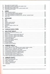 Matematické, fyzikální a chemické tabulky pro SŠ a nižší ročníky víceletých gymnázií