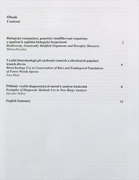 Biotechnologie v lesnictví a příklady jejich využití
(2)