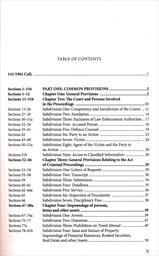 Code of criminal procedure