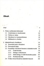 Český utrakvistický humanismus v literárním díle Mikuláše Konáče z Hodiškova