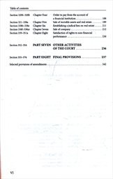 Civil procedure code