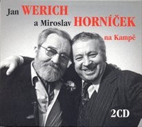 Jan Werich a Miroslav Horníček na Kampě