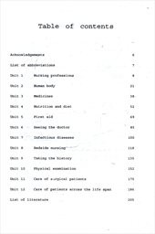 English for nursing and paramedical professions
(Part 1,)