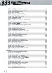 333 tipů a triků pro Microsoft Office 2010